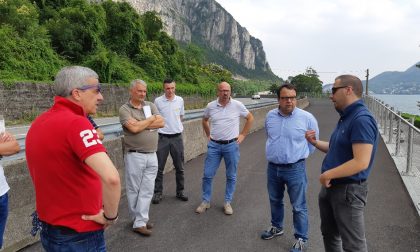 Ciclabile Lecco-Abbadia: rinviati a settembre i lavori di completamento del primo stralcio