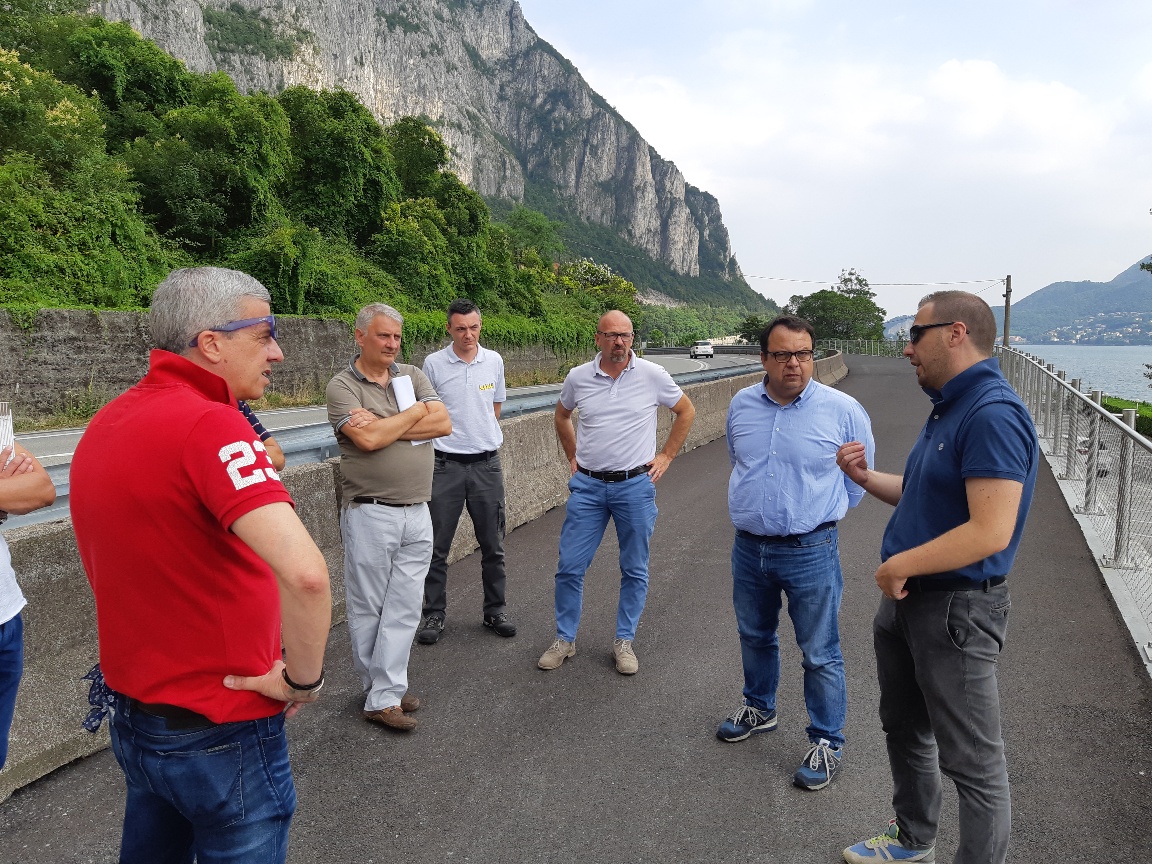 Ciclabile Lecco-Abbadia: rinviati a settembre i lavori di completamento del primo stralcio