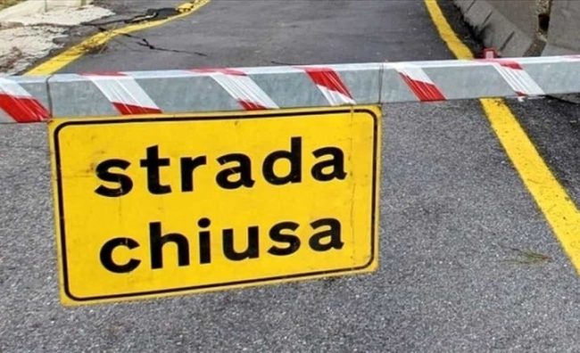 Sp 62 della Valsassina chiusa al transito dal ponte di Tartavalle alla località Pennaso