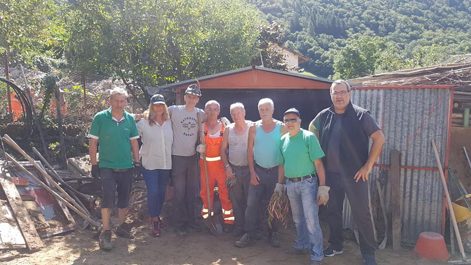 Maltempo, il sindaco di Merate tra i volontari a Casargo