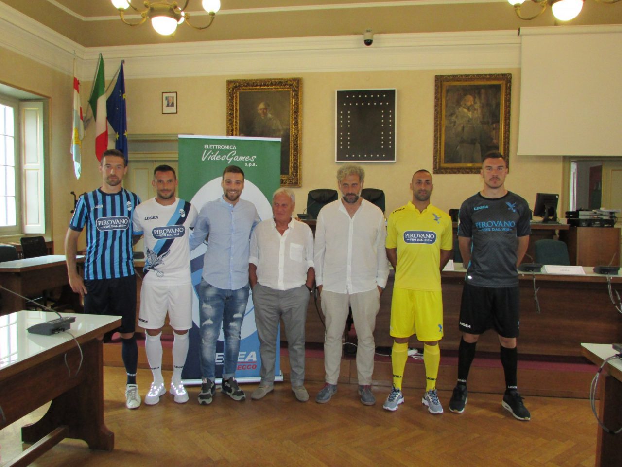 Calcio Lecco: presentate le maglie che inaugurano il ritorno in serie C