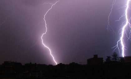 Allerta meteo arancione per temporali forti e rischio idrogeologico sul Lecchese