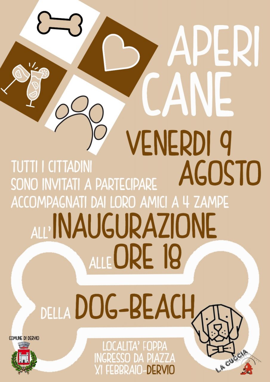 “Bau Beach”, domani l’inaugurazione della nuova spiaggia per cani