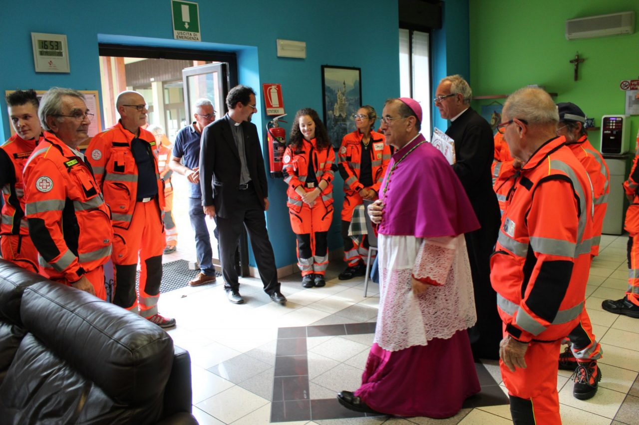 Introbio visita arcivescovo Mario Delpini in paese