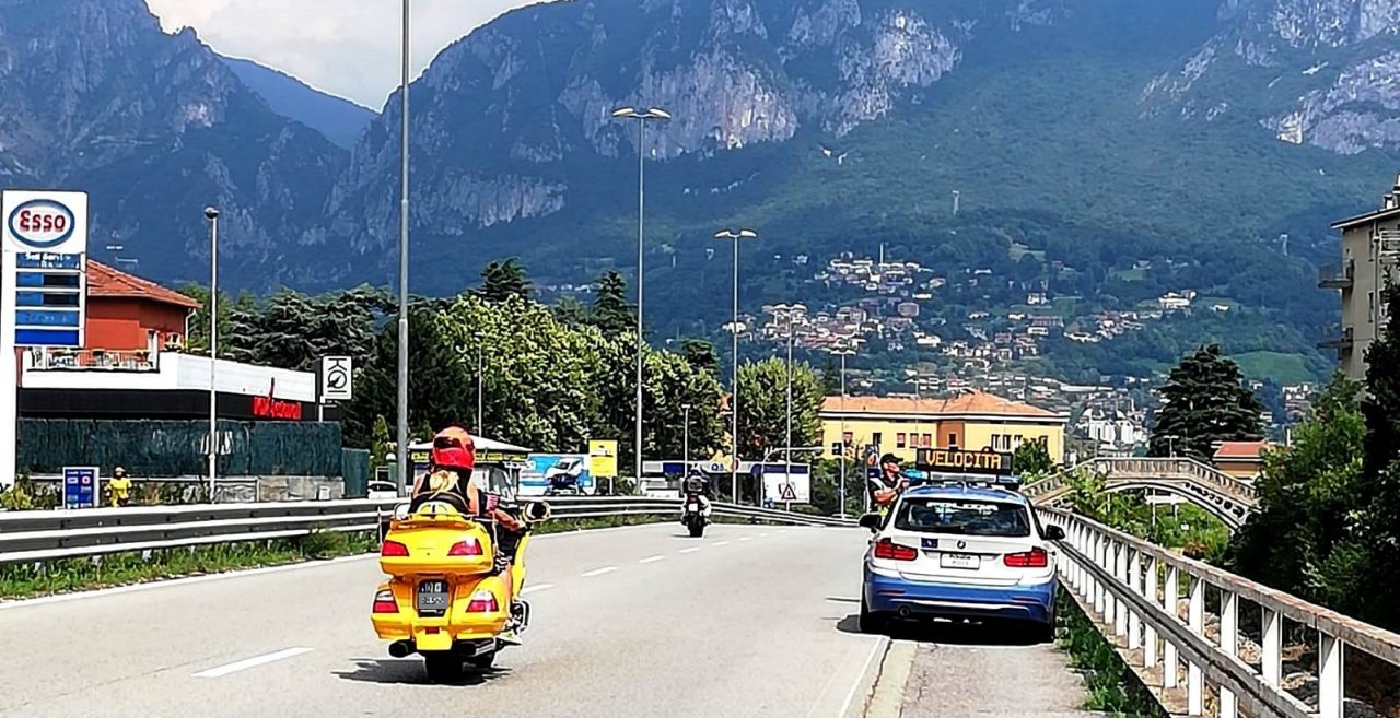 Due giorni di controlli della Polstrada sulla velocità