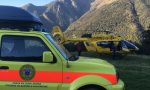 Fungiat cade e si ferisce in montagna: soccorritori al lavoro 4 ore per recuperarlo FOTO