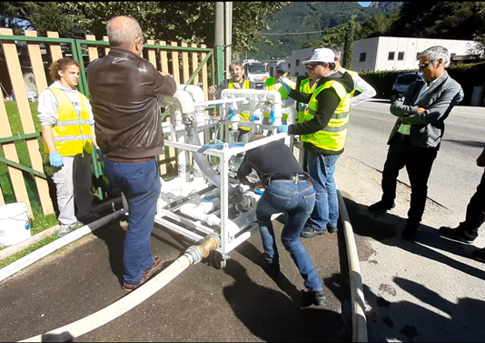 Lario Reti Holding sperimenta la tecnologia per riparare le tubazioni senza scavo