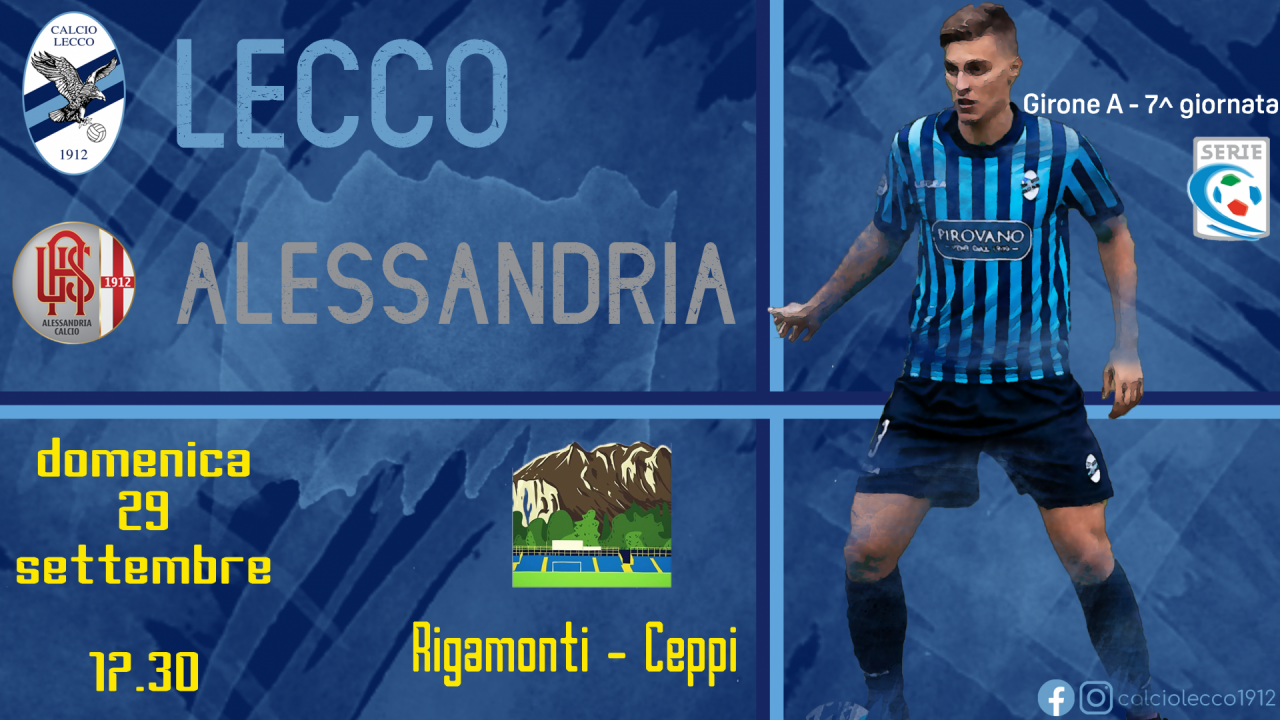 Verso Lecco – Alessandria: i convocati e le parole di mister Gaburro