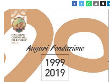 Fondazione comunitaria del Lecchese: 300mila euro per il terzo settore