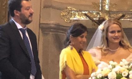 Matteo Salvini testimone di nozze nell'Erbese: ecco chi è la sposa