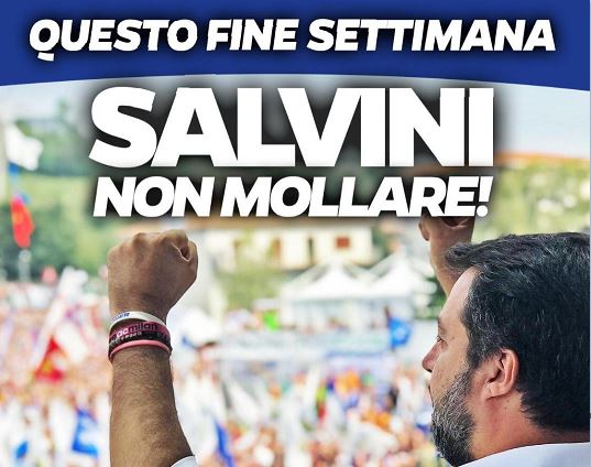 “Salvini non mollare”: week end di mobilitazione e raccolta firme nel Lecchese