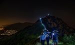 Monte Barro illuminato: che spettacolo magico! FOTO E VIDEO