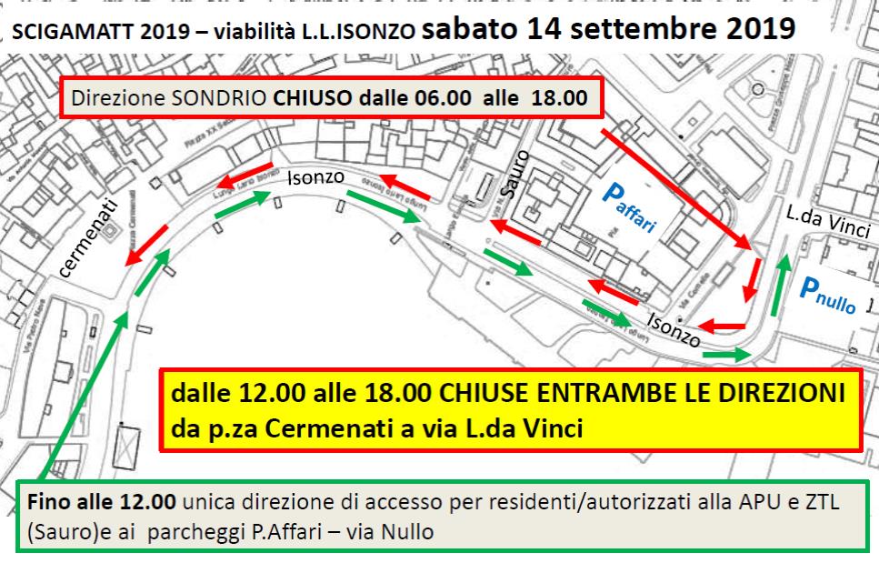 Domani si corre la Scigamatt: ecco tutte le strade chiuse