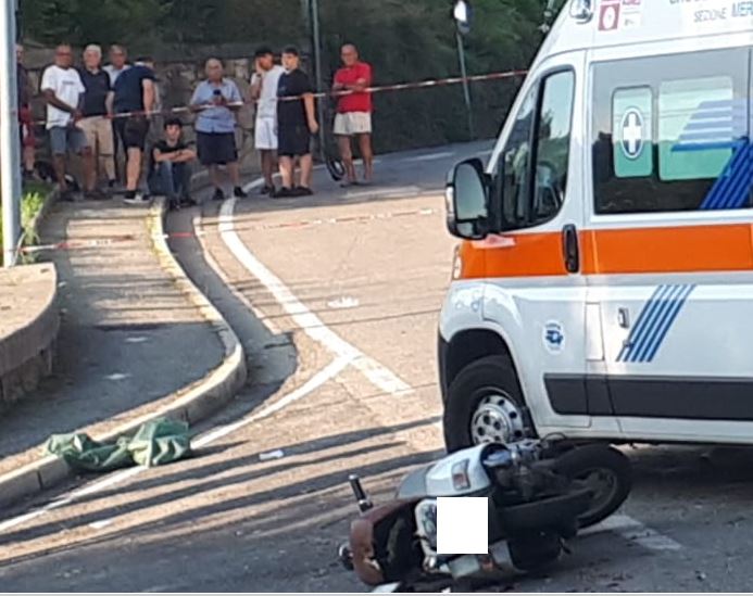E’ morto il 17enne coinvolto nel grave incidente in moto