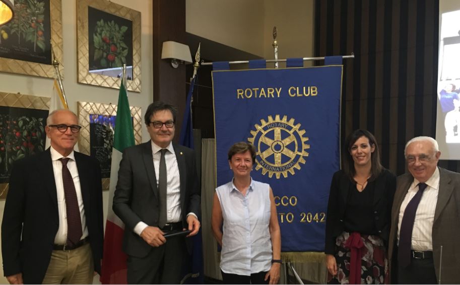 Il rettore del Poli ospite del Rotary Club Lecco