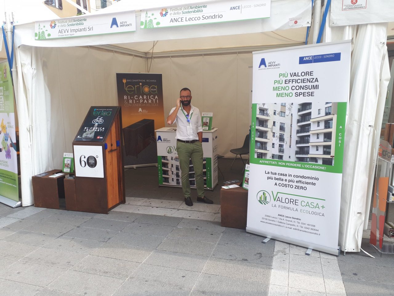 Anche Acsm Agam in piazza a Lecco per l’ambiente