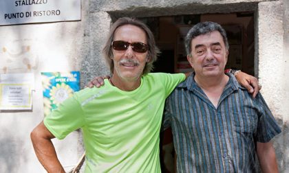 Il cantautore Marco Ferradini in visita allo Stallazzo FOTO e VIDEO