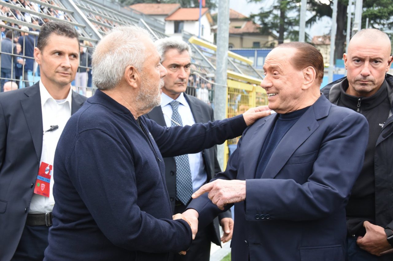 Il Lecco affonda con il Monza sotto gli occhi di… Berlusconi FOTO E INTERVISTE