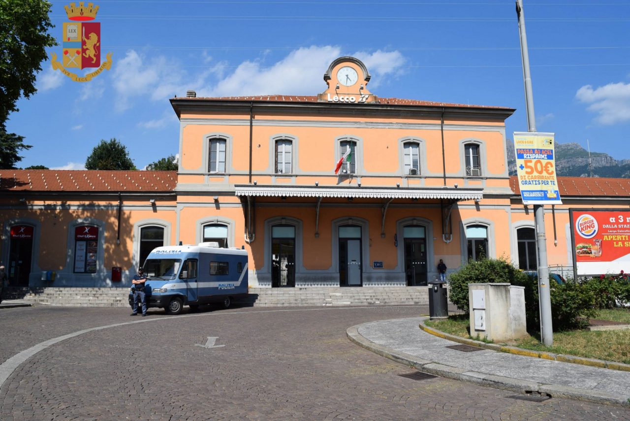 Intensificate le misure di vigilanza nelle stazioni ferroviarie di Lecco e del territorio