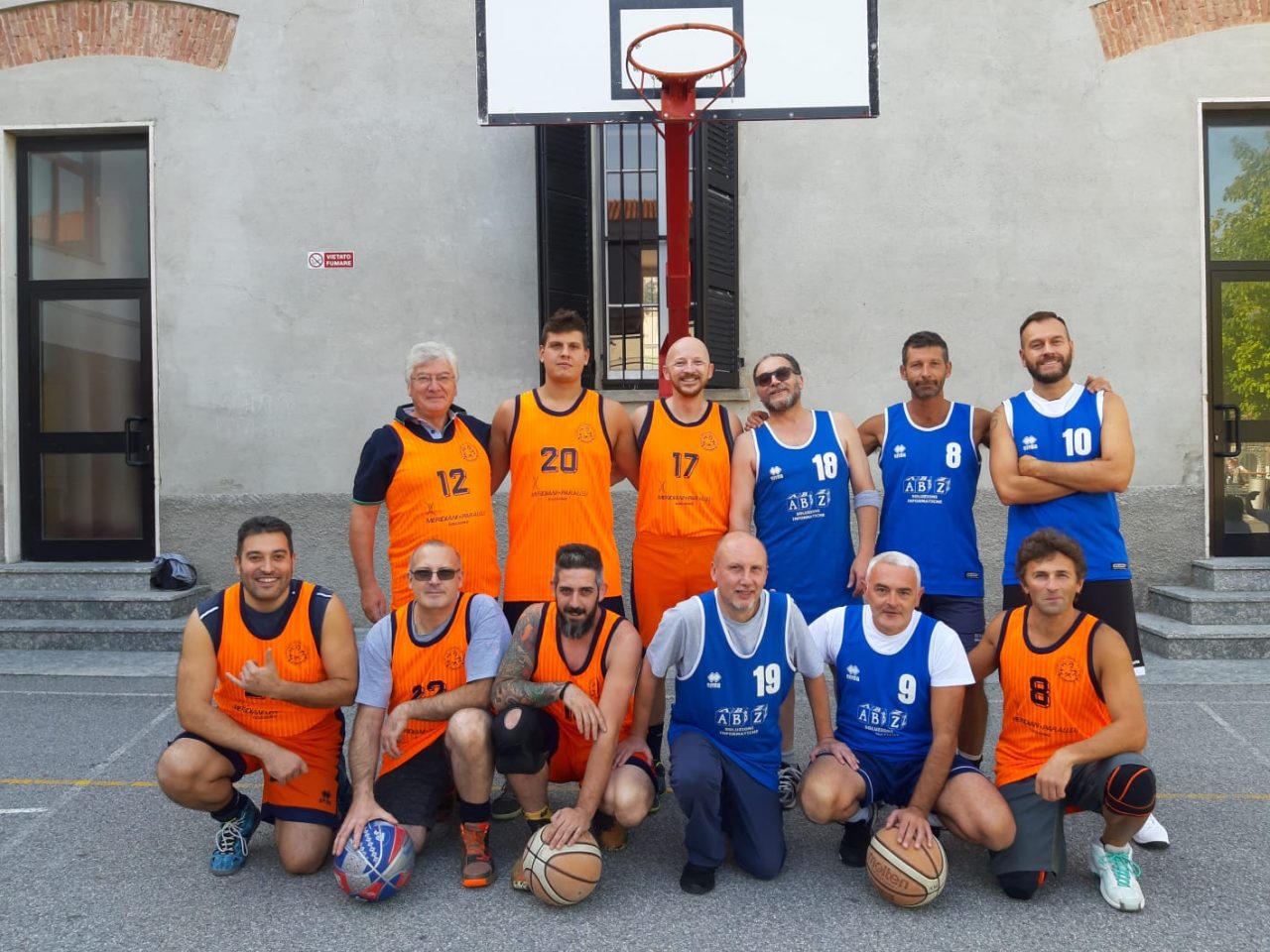 45° anno della Polisportiva con le vecchie glorie del basket FOTO