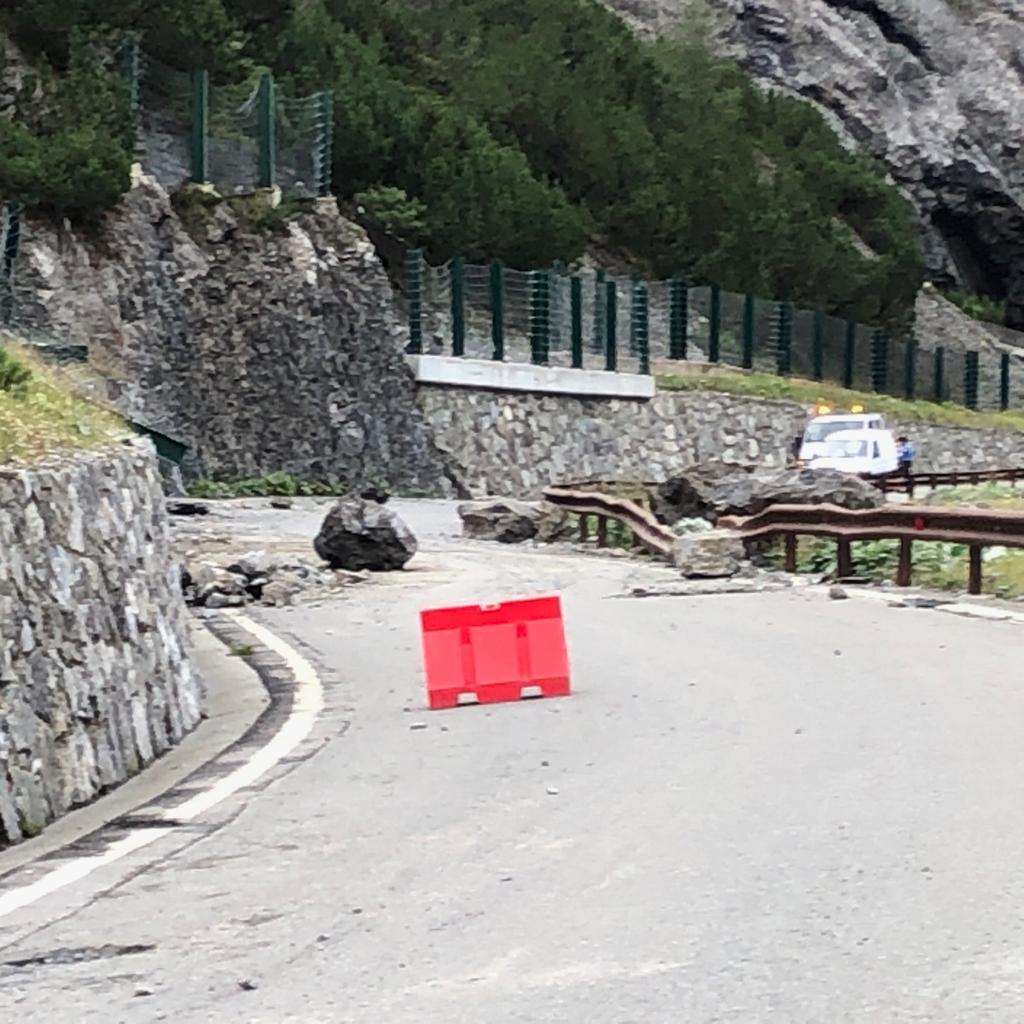 Frana sulla Statale 38, ecco quando riaprirà la strada