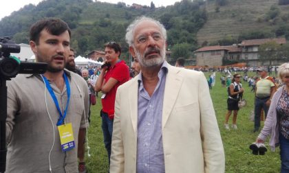 Raduno di Pontida tra slogan, immagini sacre  e contestazioni FOTO E VIDEO