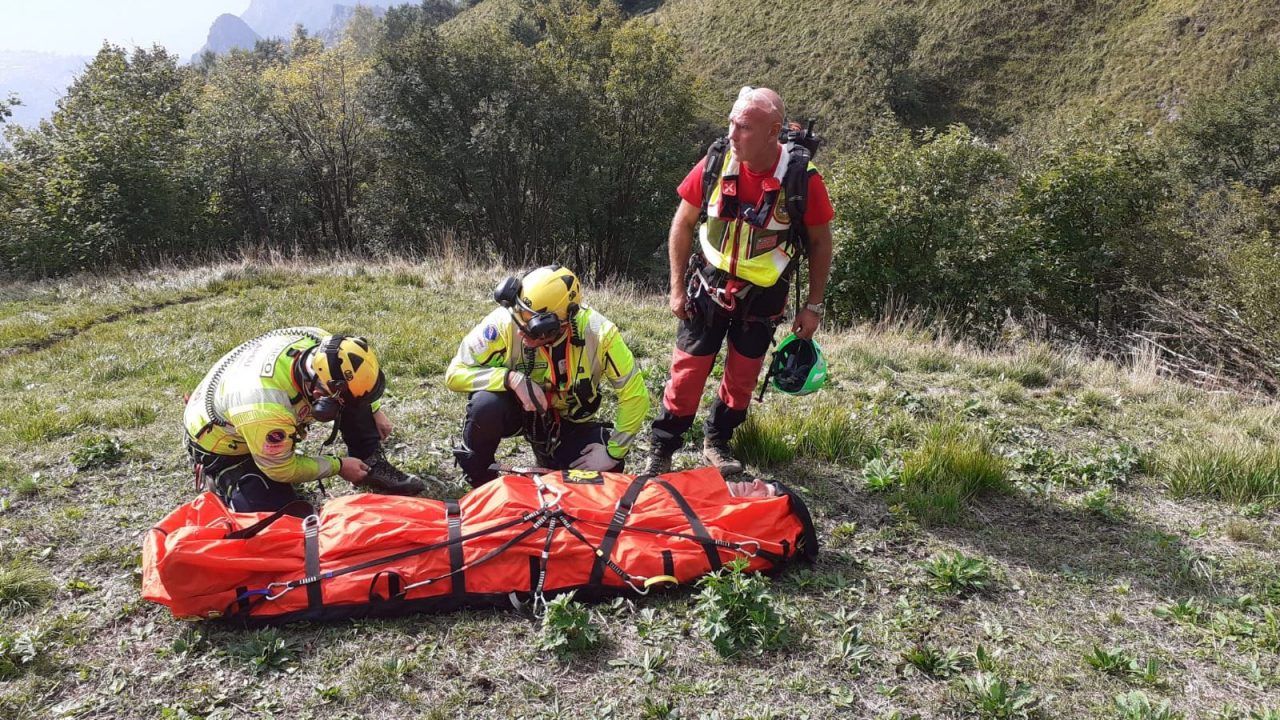 Trail Grigne Sud, feriti due concorrenti, uno è grave FOTO