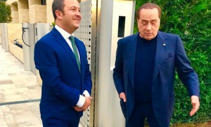Berlusconi in visita a Merate FOTO