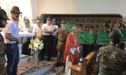Celebrato il  60° della chiesetta  del  5° Battaglione Morbegno FOTO