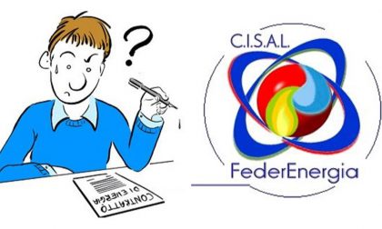 Contratto Elettrici, Cisal FederEnergia: "Troppa fretta nel chiudere!"