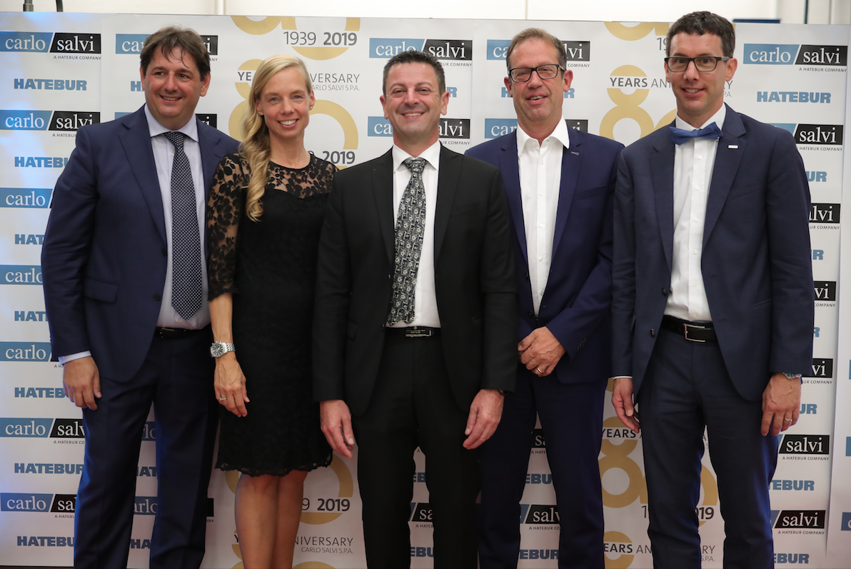 Garlate, l’azienda Carlo Salvi festeggia il suo 80° anniversario