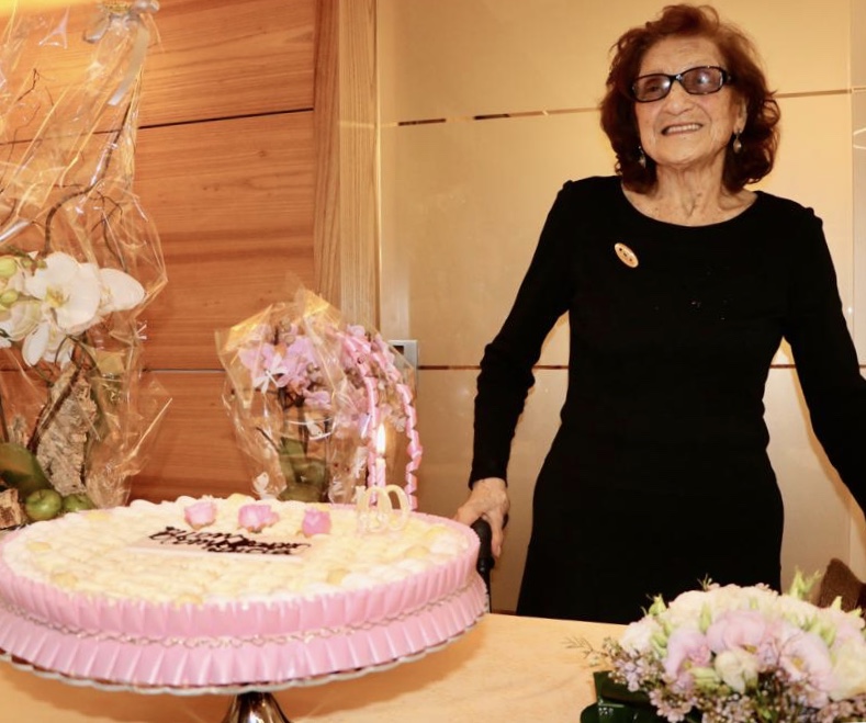 Lucia, cento anni di eleganza e verve