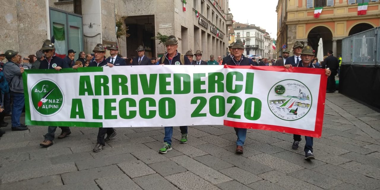 Alpini: rimandato al 2021 il raduno del 2° Raggruppamento in programma a Lecco