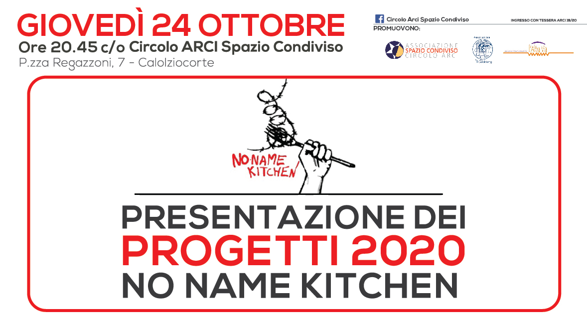 Questione migranti con Spazio Condiviso e No Name Kitchen