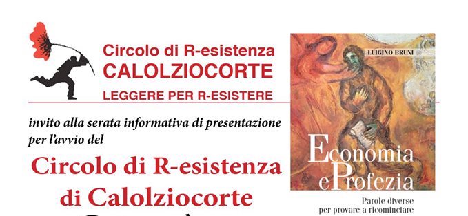 A Calolzio nasce un Circolo di R-esistenza