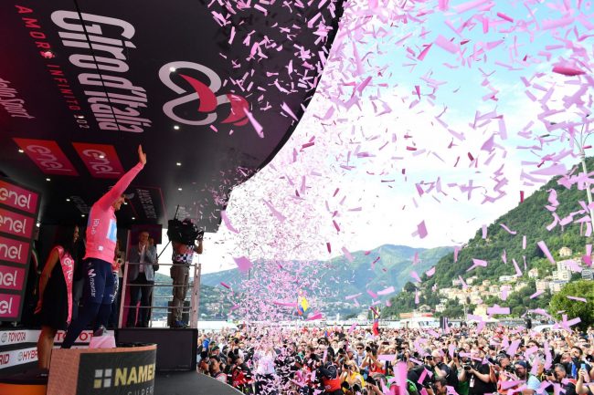 Il Giro d’Italia 2020 torna sul Lario