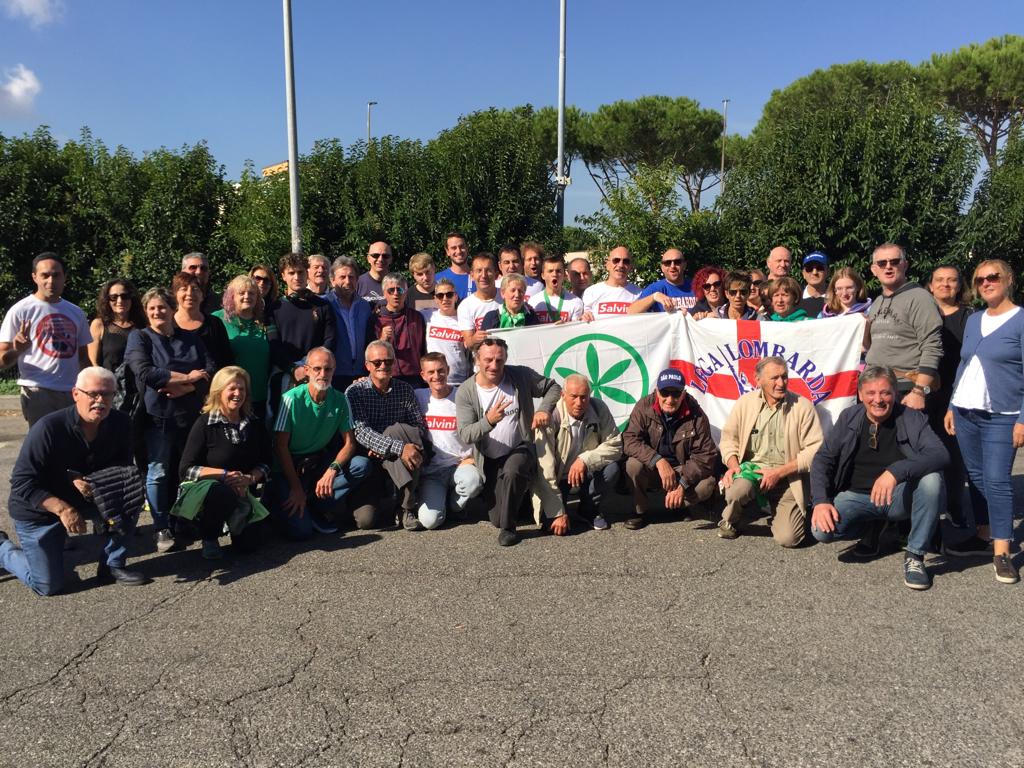 Leghisti lecchesi alla manifestazione di Roma (FOTO)