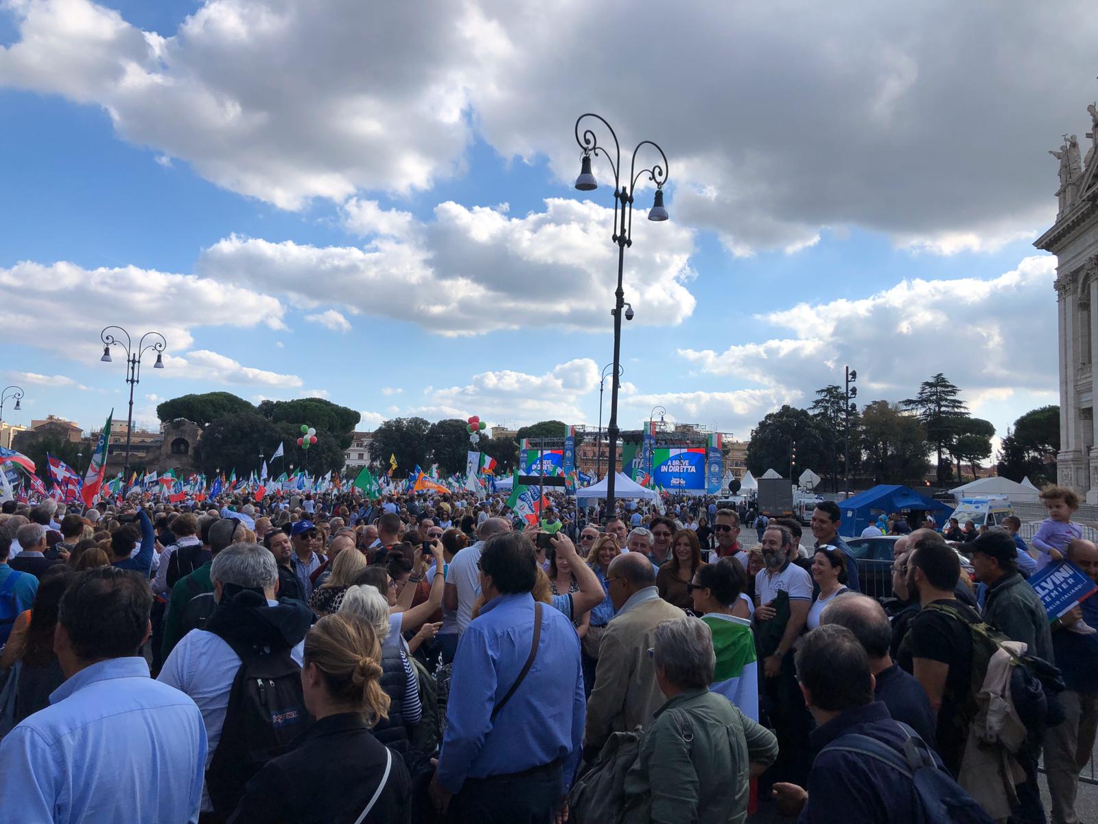 Lega manifestazione Roma
