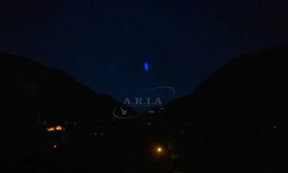 UFO nei cieli sopra Sondrio VIDEO ESCLUSIVO