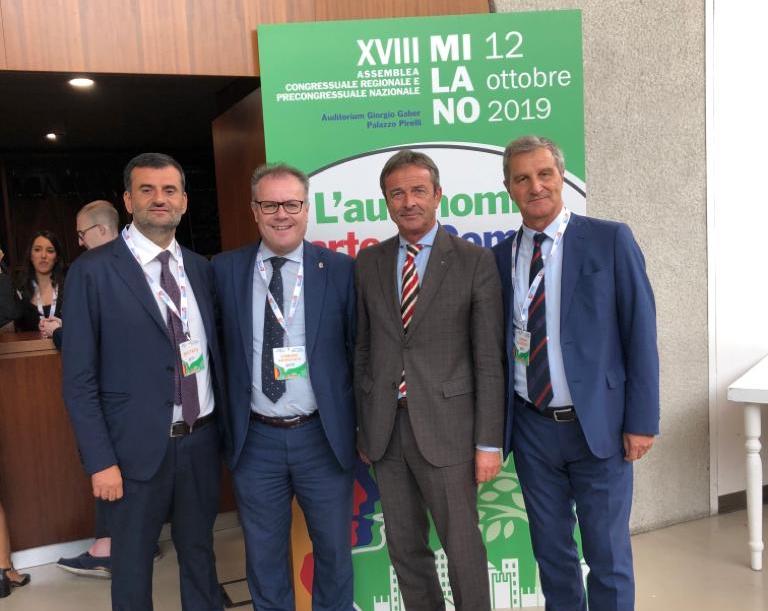 I lecchesi Brivio e Valsecchi all’assemblea di Anci a Milano