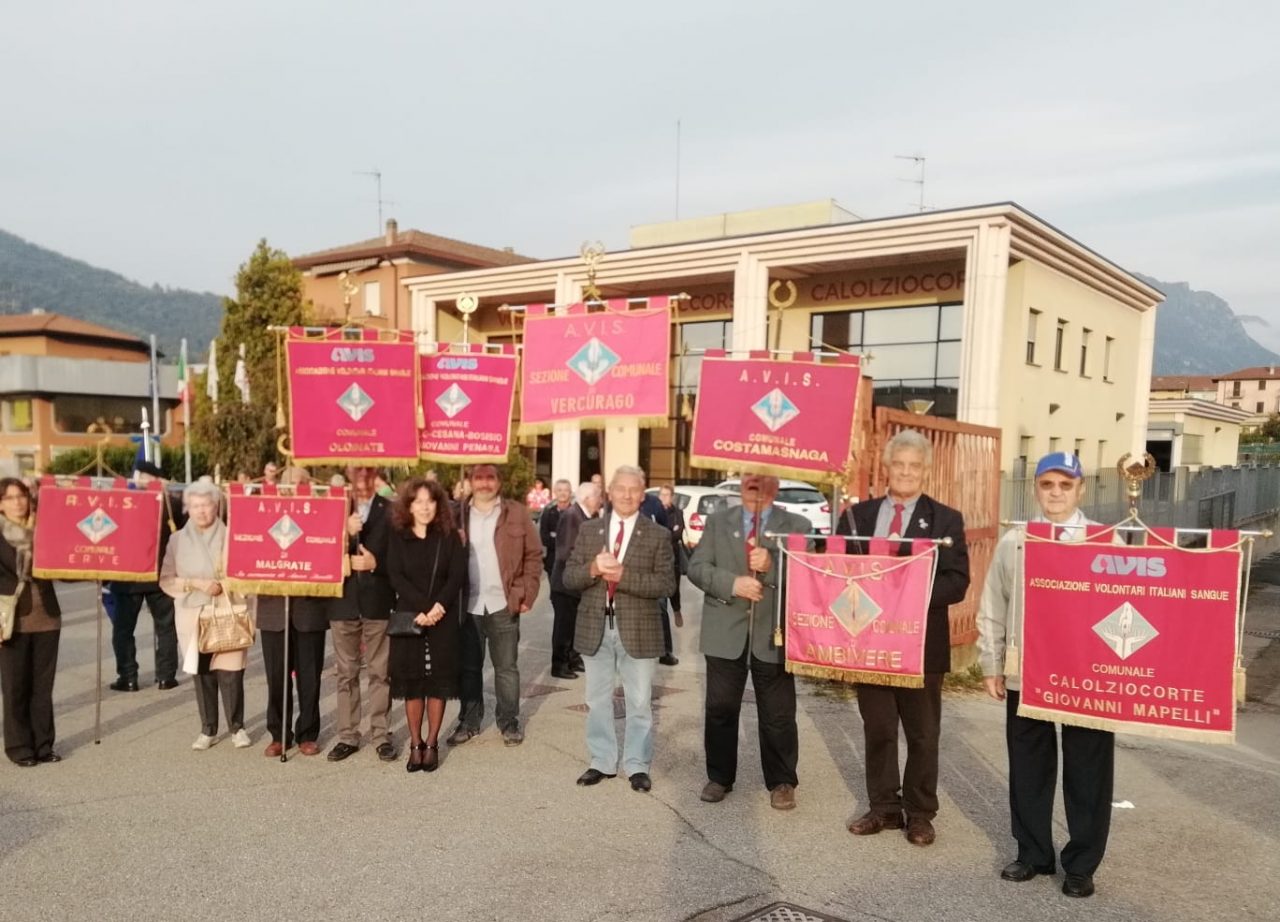 Avis di Calolzio: un distintivo sul cuore dei donatori FOTO