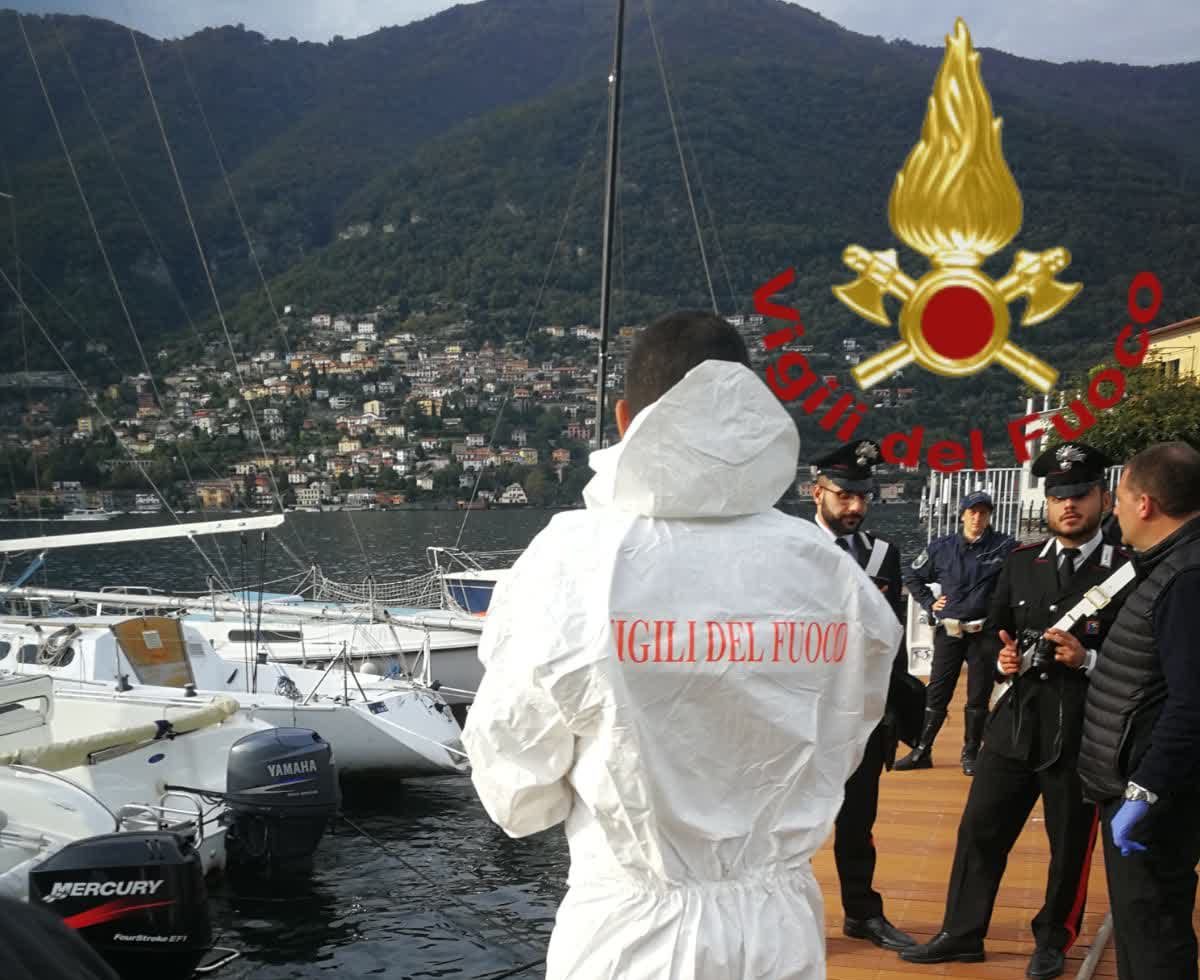 Corpo nel lago a Torno: indagano i Carabinieri