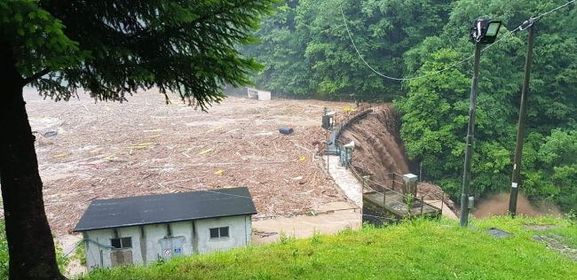 Piano di emergenza per la diga di Pagnona