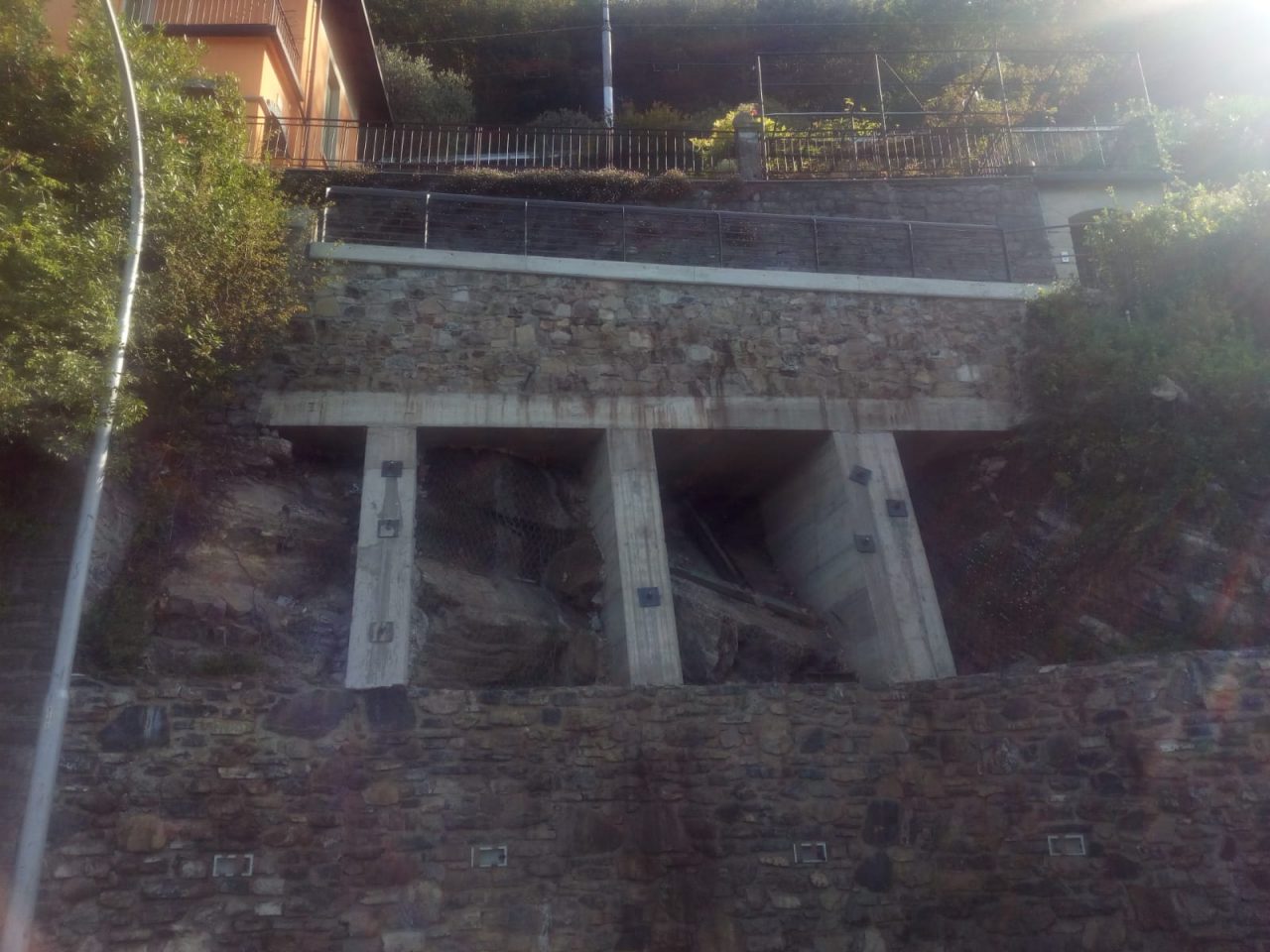 Frana tra Varenna e Fiumelatte: lavori di ripristino verso la conclusione FOTO