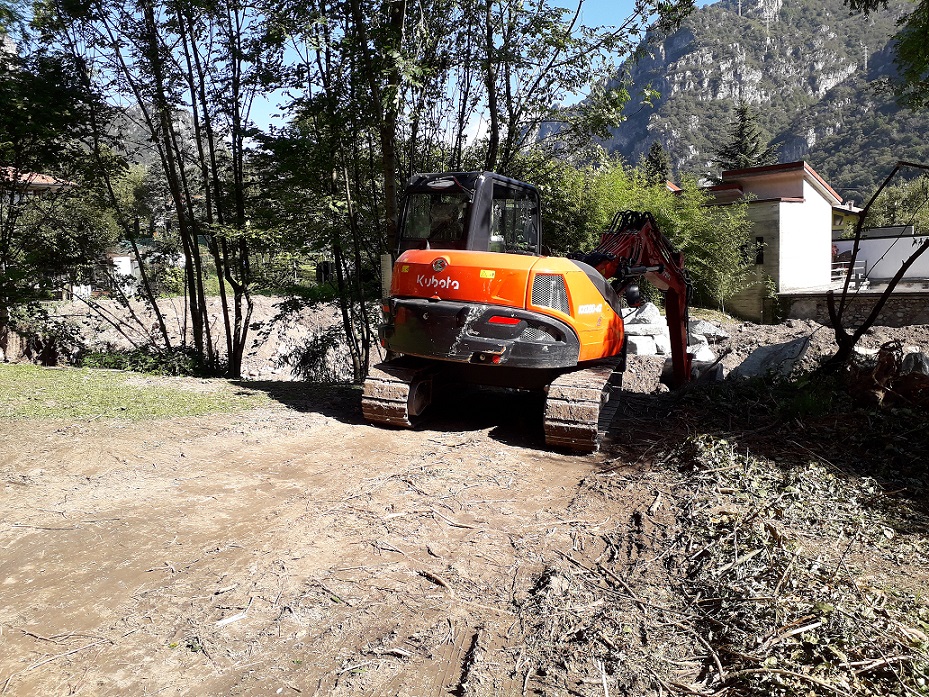 Rischio idrogeologico, lavori sul torrente Grigna