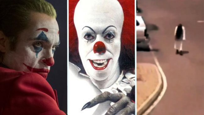 Travestito da It o Joker ha terrorizzato un ragazzino