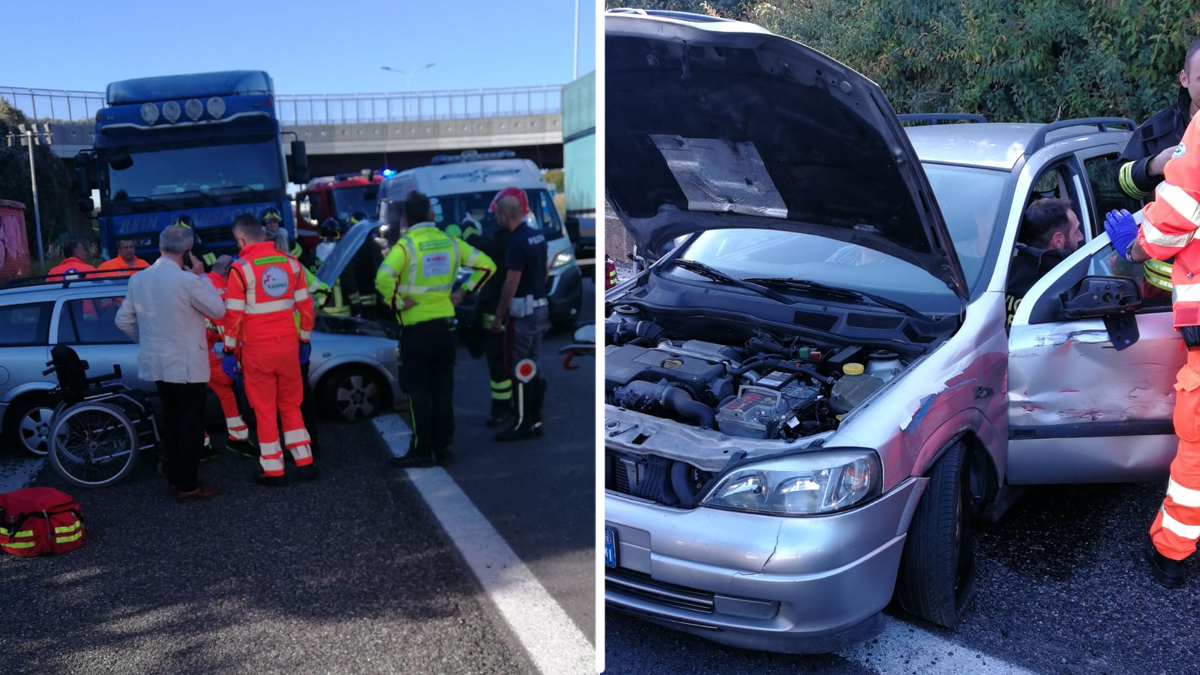 Camion contro auto: incidente Statale 36 Valassina, lunghe code da Lecco verso Milano