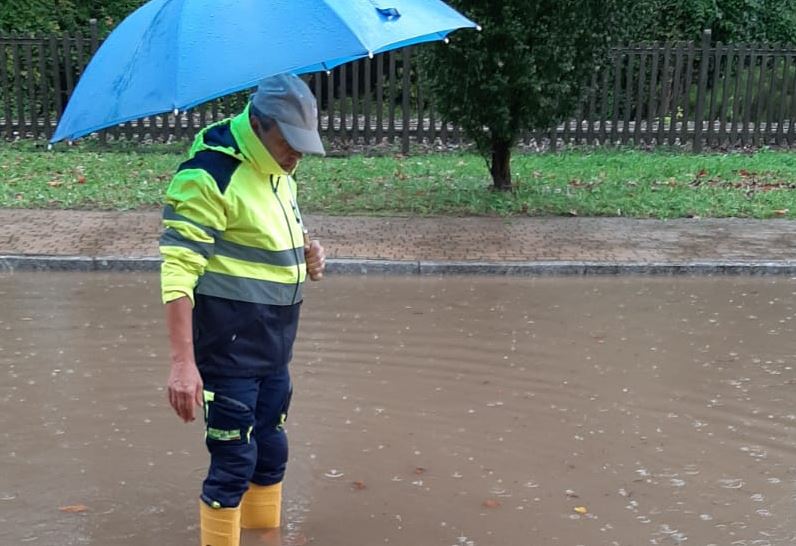 Esondato il torrente Bevera FOTO