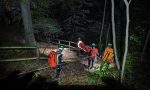 Infortunio sul Barro, 32enne recuperato dal Soccorso alpino FOTO