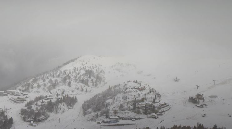 Imbiancati i Piani di Bobbio: la neve è arrivata VIDEO